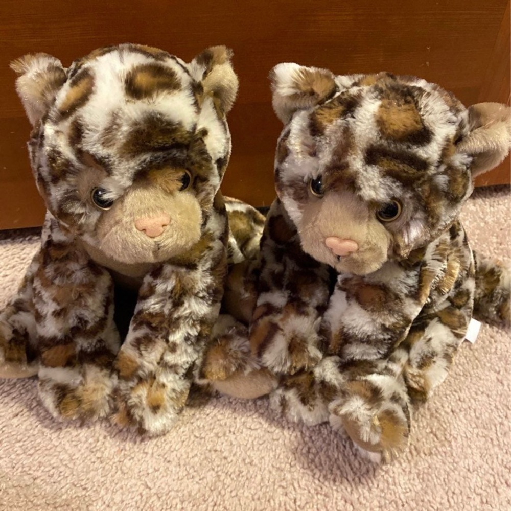 Jaguar Plush Set